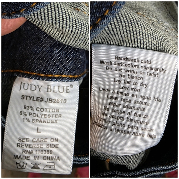 *2 FOR $30* Judy Blue Dark Denim Overall Dress - Picture 2 of 16